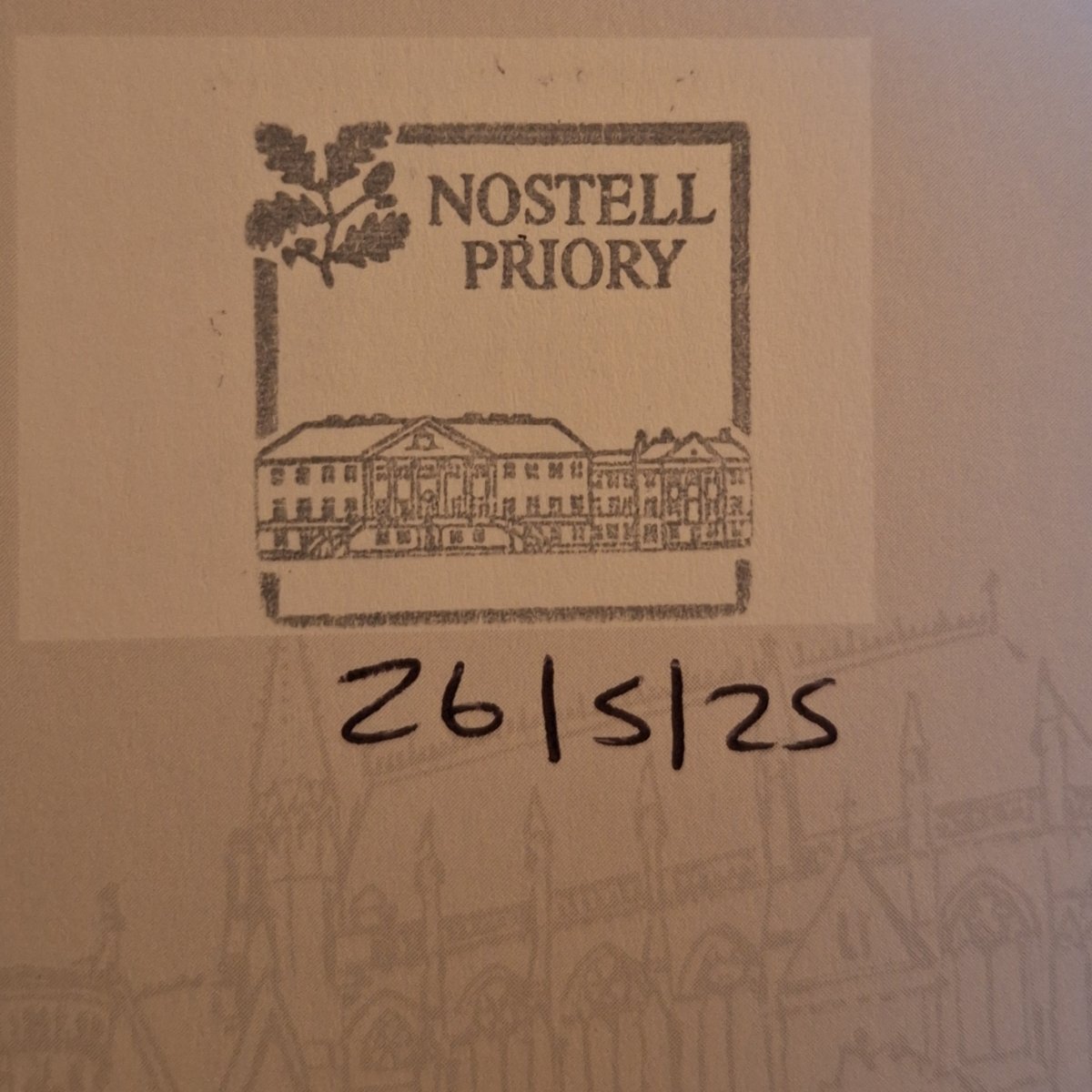 Official stamp shared by Kerensa Rees